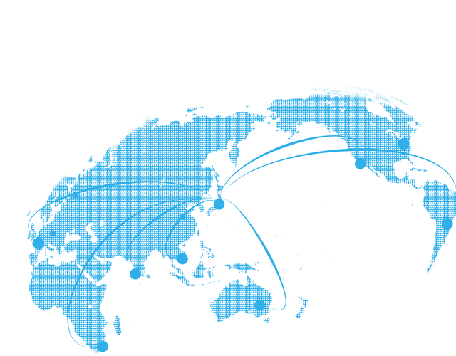 世界とつながる図