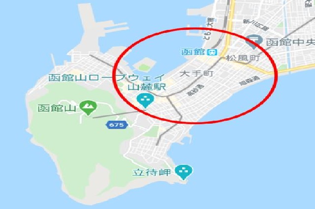 函館山地図1