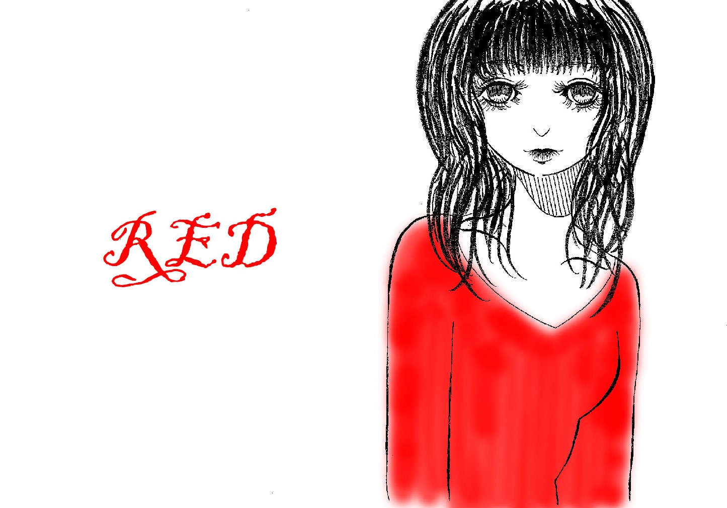 赤色の洋服