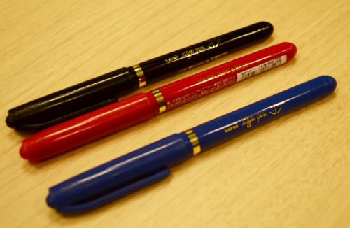 小澤部長のペン