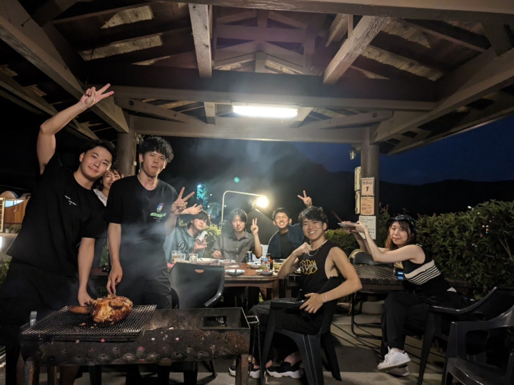 bbqの集合写真